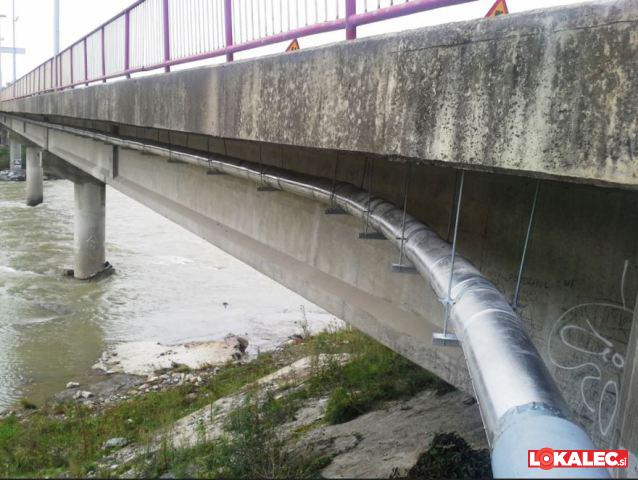 kanalizacija pod mostom