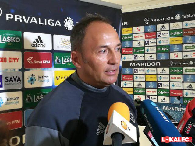 Darko Milanič, trener NK Maribora.