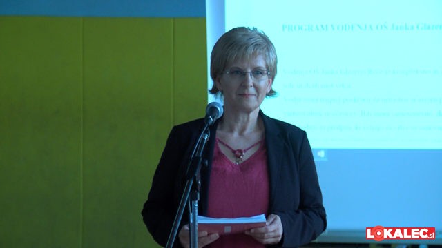 Irena Jelenko, kandidatka za ravnateljico OŠ Janka Glazerja Ruše.