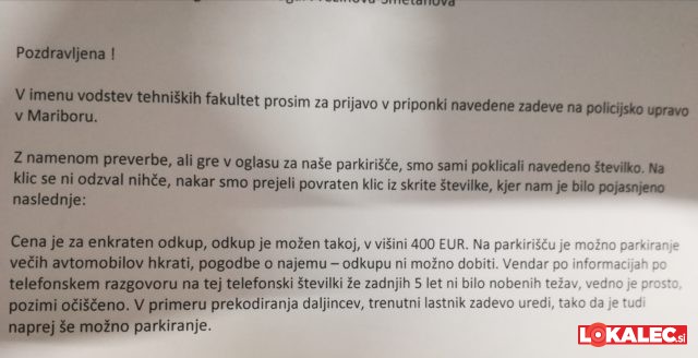 Ugotovitve dekanov tehniških fakultet Univerze v Mariboru.