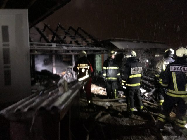 Požar uničil dom 4- članske družine. Foto: PGD Bistrica ob Dravi.