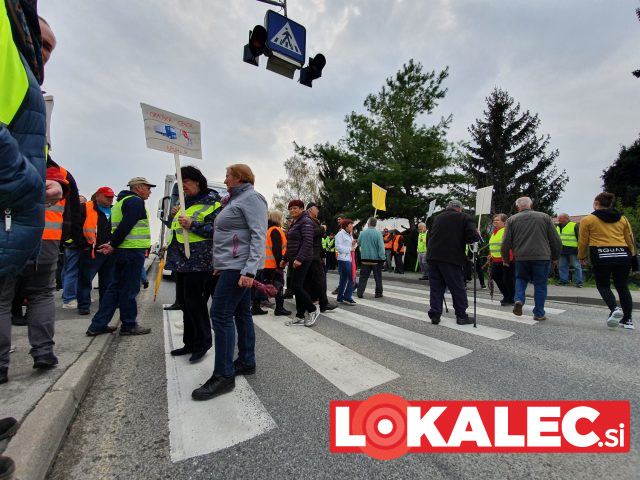 Mirni protest Civilne iniciative na Ormoški cesti