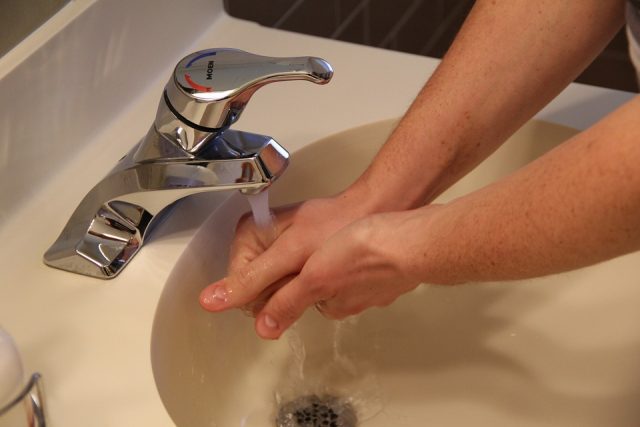 umivanje rok, higiena rok