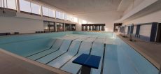 Zaprt srednji bazen v Pristanu, januar 2020. Vir MO Maribor